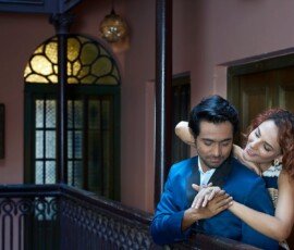 Commercial photographer in Kolkata documenting lifestyle photography setup